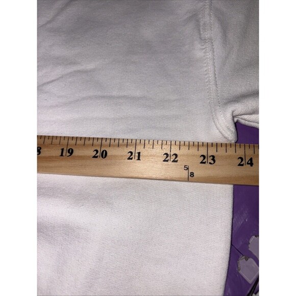 Gildan 18000 Heavy Blend Crewneck Sweatshirt Pullover Sizes Large White - Picture 6 of 7